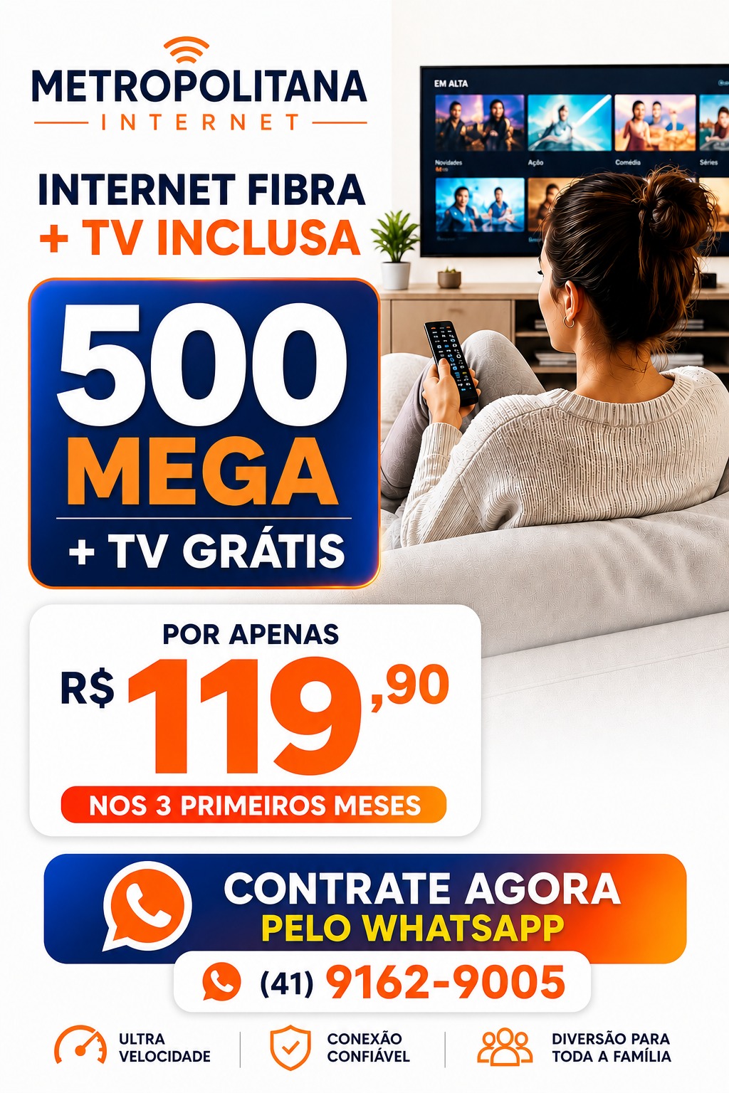 Plano Metropolitano 500 Mega