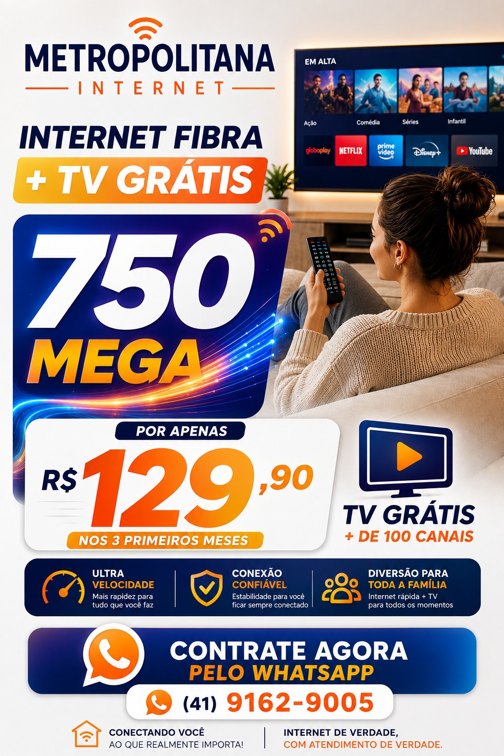 Plano Metropolitano 750 Mega