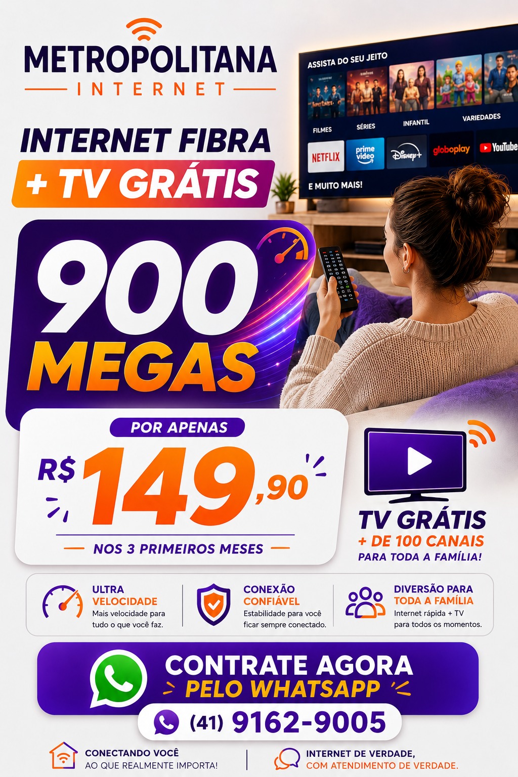 Plano Metropolitano 900 Mega
